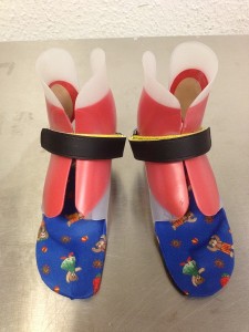 dynamische Fußorthesen nach Nancy Hylton