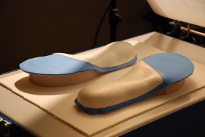 erste Schicht fertig gepresst und abgekühlt